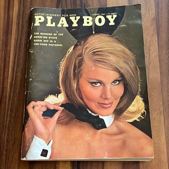 playboy-other-playboy-magazine-with-black-and-white-cover-poshmark